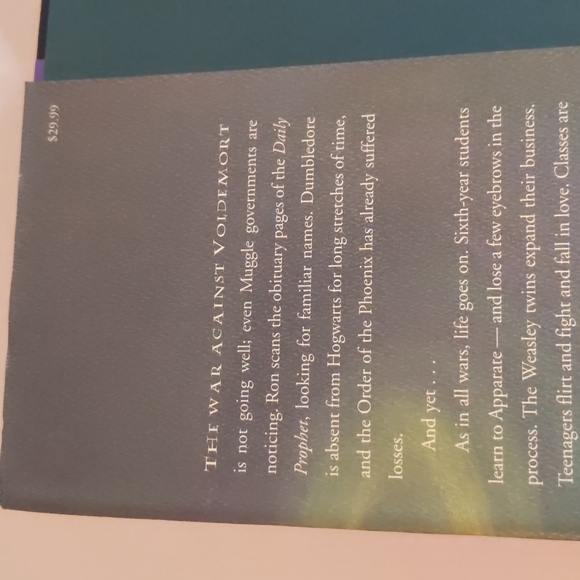 Harry Potter and the HalfBlood Prince Year 6 J.K. Rowling Vintage Hardcover Book - Picture 4 of 16